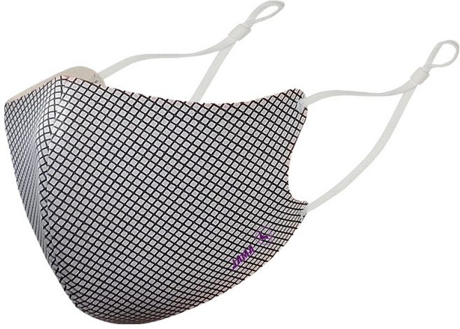 자마골프 워터파크 와이어 스포츠 쿨마스크, 체크그레이, 1개