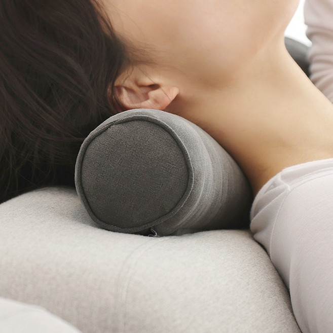 벨라이프 위드 낮은 수건 숙면 베개 솔리드, 차콜, 1개