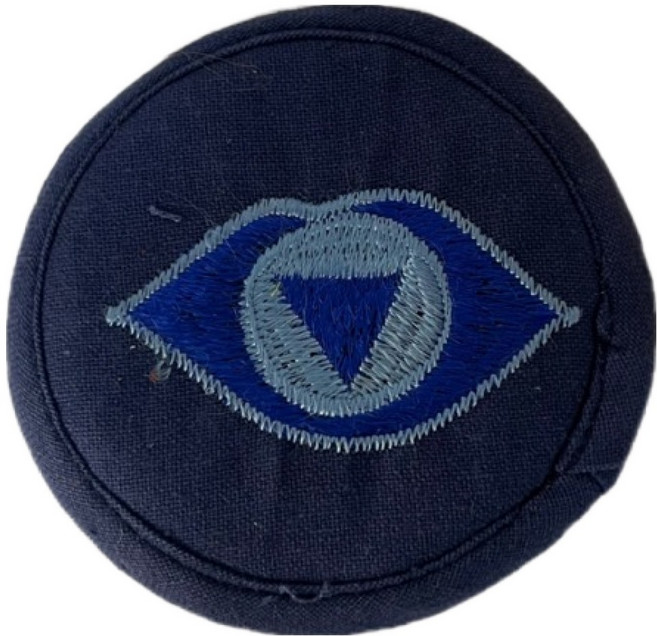 그리뉴얼 명상 싱잉볼 컬러 받침 매트 20cm, 네이비, 1개