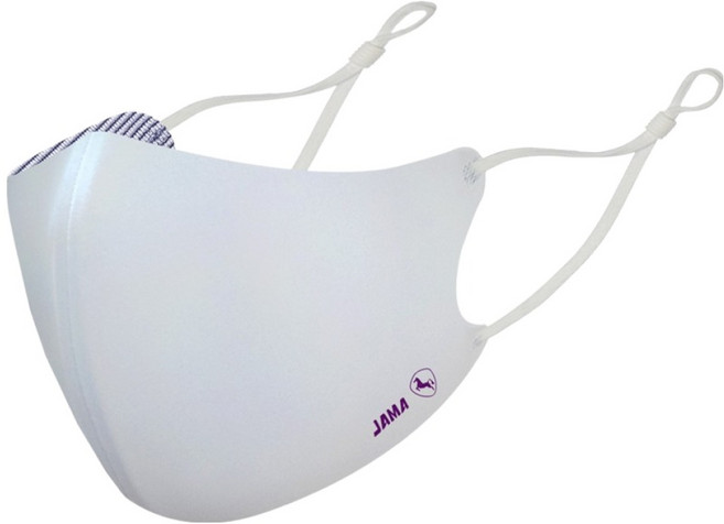 자마골프 워터파크 와이어 스포츠 쿨마스크, 화이트, 1개