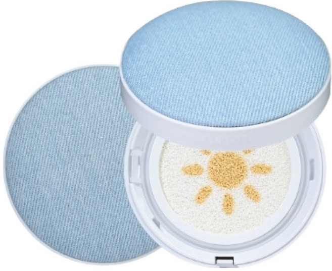 엘로엘 S8 YK 에디션 팡팡 선쿠션 데님 SPF50+ PA++++, 15g, 1개