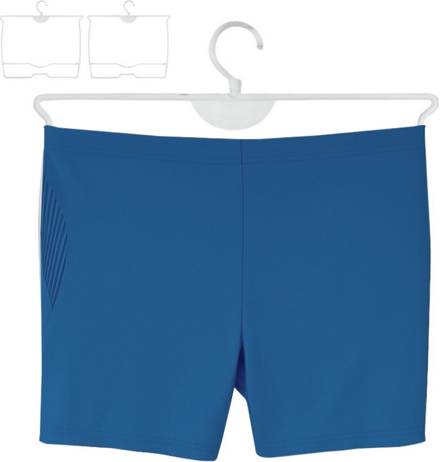 하늬통상 남성용 수영복 바지 옷걸이, 3개, 화이트