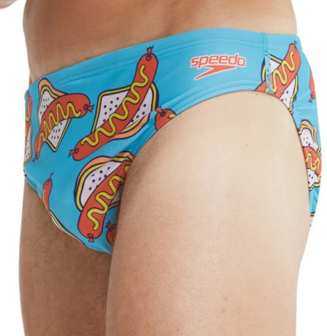 스피도 남성용 탄탄이 소세지 샌드위치 삼각 수영복 8-00354417164 5cm