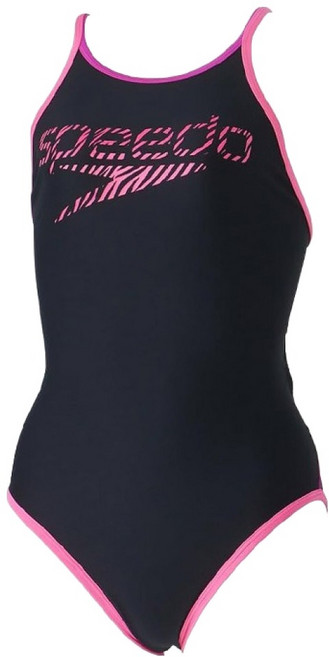 스피도 여성용 지브라로고 원피스 턴스 수영복 STW02410