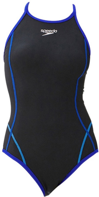 스피도 여성용 푸쉬업 원피스 턴스 수영복 STW02301BL