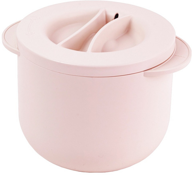 위티미티 로우쿡 저당질밥솥, 핑크, 1개
