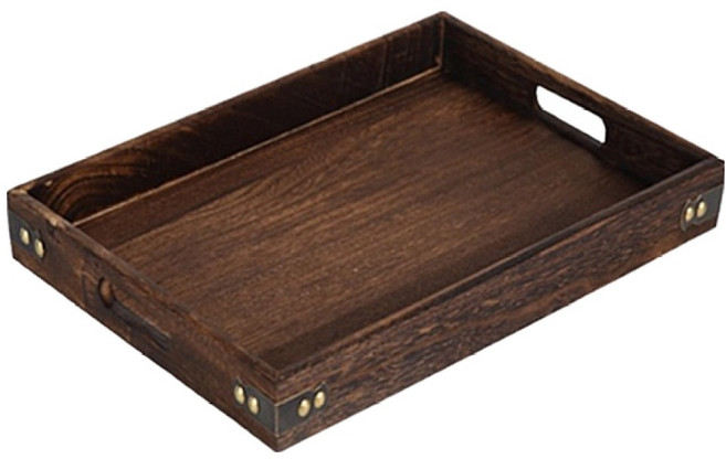 트릴리어네어 심플 우드 트레이, 오동나무 타입2, 1개