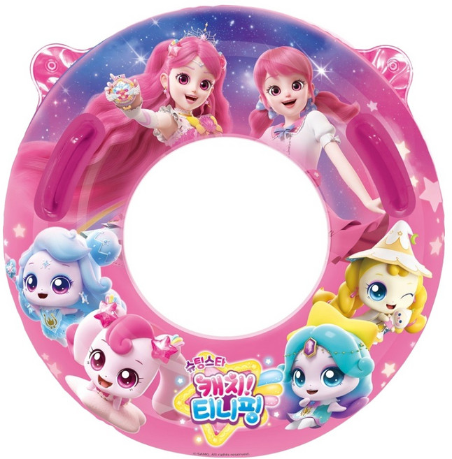 위니코니 유아용 캐치 티니핑 손잡이 튜브65 25CS65, 혼합색상, 1개