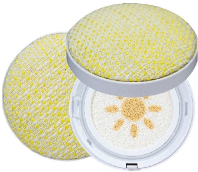 엘로엘 팡팡 선쿠션 S8 YK에디션 트위드 SPF50+ PA++++, 15g, 1개