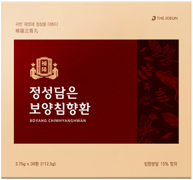 THEJOEUN 더좋은 정성담은 보양침향환 30p, 112.5g, 1개