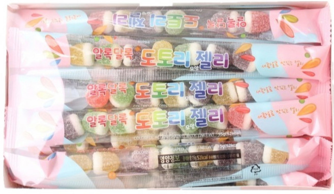 알록달록 도토리젤리 30개입, 450g, 1개
