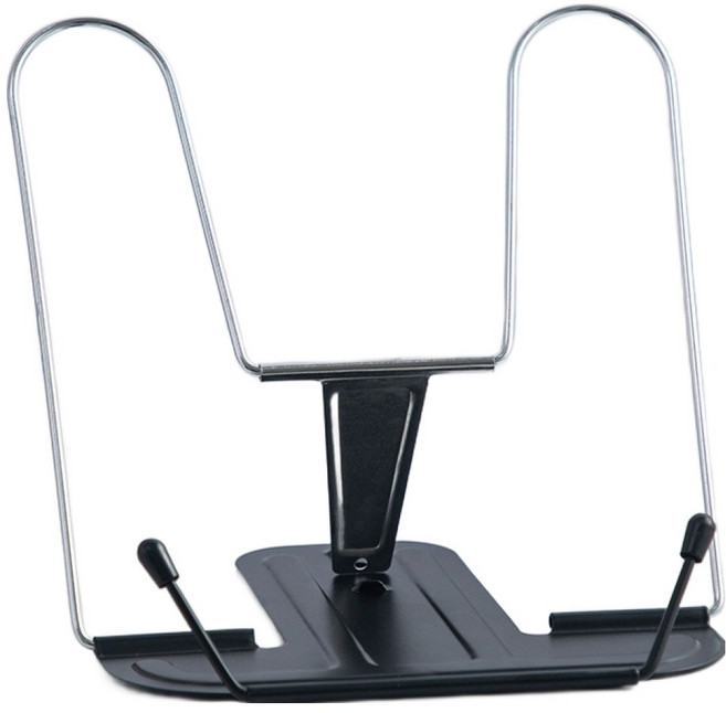 굄스 탁상용 사무실 독서 선반대 M자형, 블랙