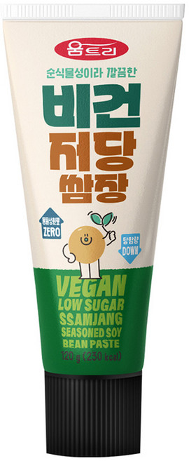 움트리 비건 저당 쌈장, 120g, 1개