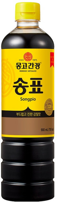 송표 몽고간장, 900ml, 1개