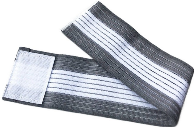 토라픽 압박 밴드 목 보호대 그레이 + 화이트, 1개