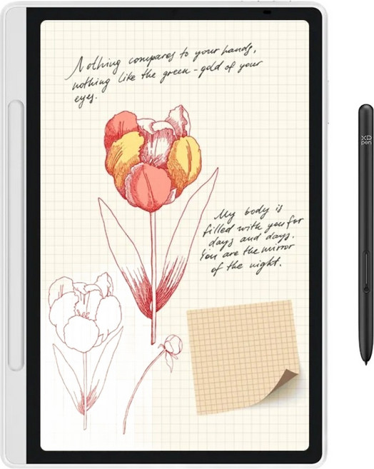 엑스피펜 Magic Note Pad 액정 태블릿PC, 실버 화이트, 128GB, Wi-Fi