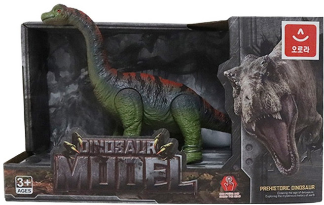 AURORA World Dino系列 恐龍公仔 腕龍 F4, 1個