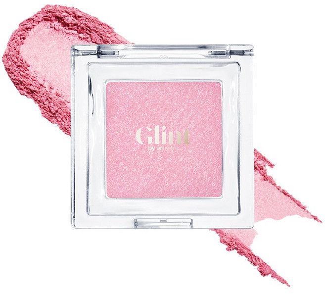 Glint 베이크드 블러쉬 2.4g, 10 로즈 쿼츠, 1개