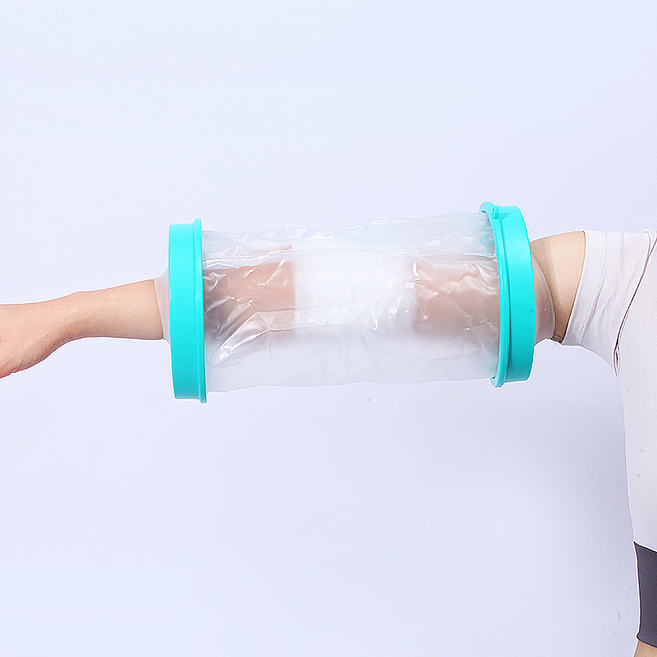 난리시스터즈 심플 기브스 방수커버 성인 팔꿈치, 혼합색상, 1개