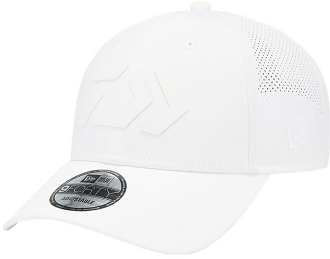 DAIWA 大和 New Era 聯名款半網眼帽 DC-5113NK, 1個, 白色
