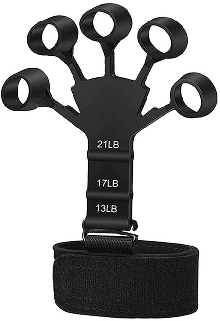 AHOYE 手指訓練器, 黑色, 1個