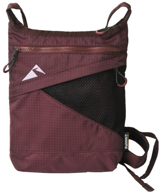 SUMMIT TECHNICAL GEAR WILD CREW 斜揹包, 1個, 酒紅色