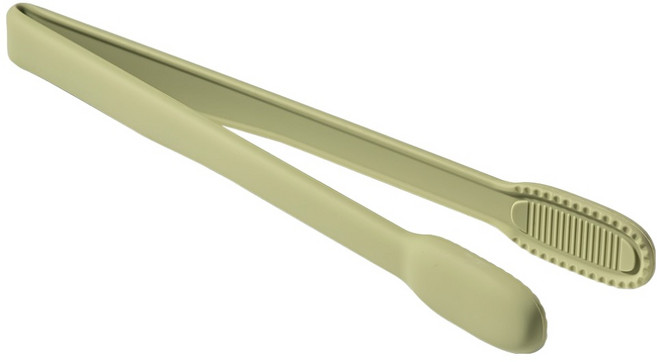 키친팩토리 플래티넘 파스텔 실리콘 멀티집게, 세이지그린, 1개