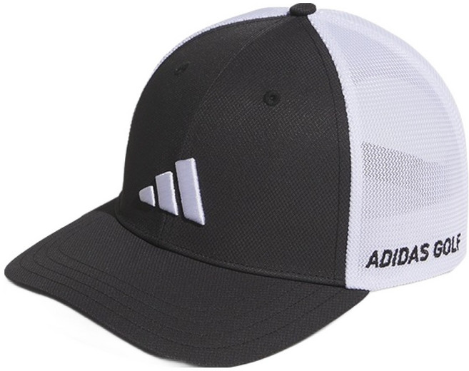 아디다스골프 투어 메쉬 골프 스포츠 모자 JH3636, 블랙, 1개