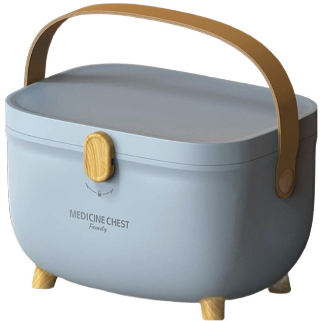 그뤠잇라이프 모던 약상자, 블루, 1개