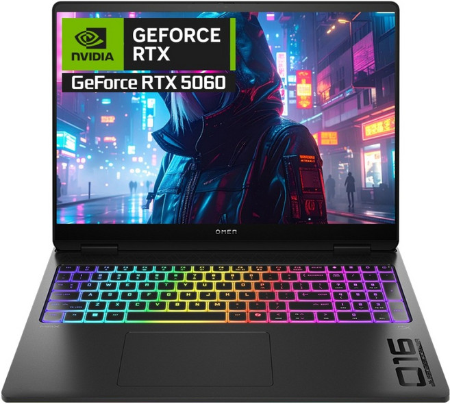 HP 2025 오멘 맥스 16 코어Ultra9 지포스 RTX 5060, Shadow Black, 1TB, 32GB, WIN11 Home, 16-ah0175TX