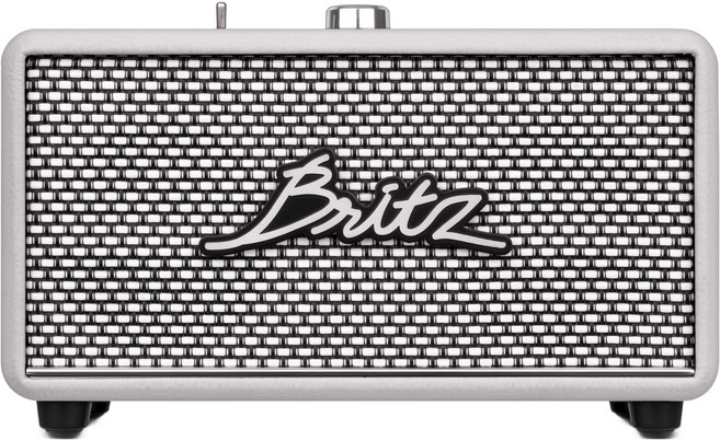 브리츠 레트로 블루투스 스피커, BZ-RK101, 화이트