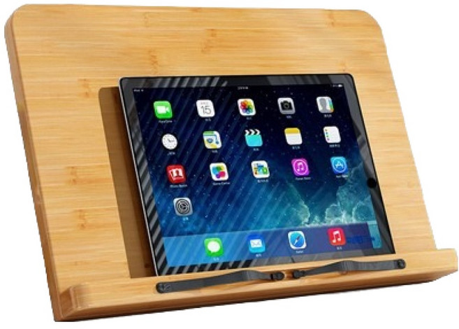 솔솔담다 다용도 각도조절 우드 독서대