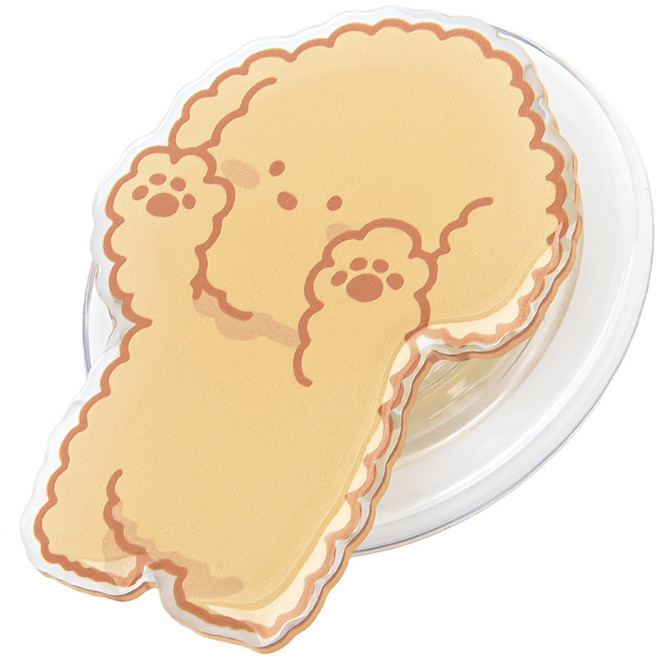 구스페리 맥세이프 동물 아크릴 스마트톡, 34하이파이브댕댕이, 1개