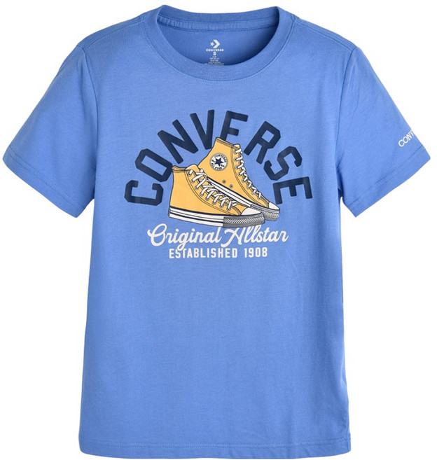 CONVERSE 匡威 兒童復古混搭T恤