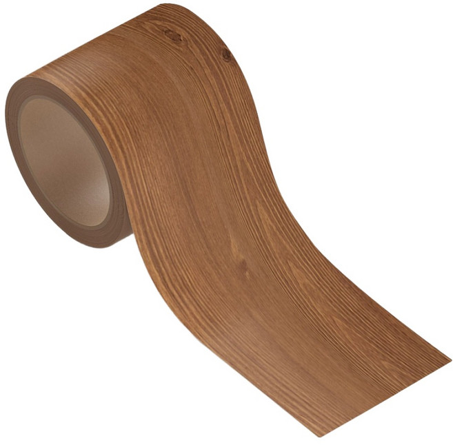 시트나라 무늬목 띠벽지 몰딩시트지, 우드 엔틱브라운