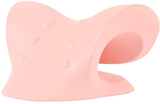 휴비딕 넥스트레처 스트레칭 목마사지기, 1개, 베이비 핑크