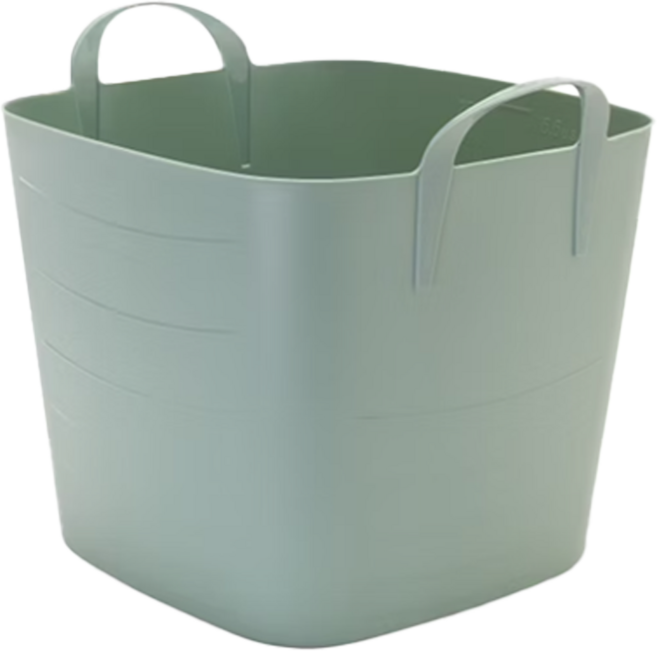 stacksto 經典收納巧思籃, 1個, 湖水綠