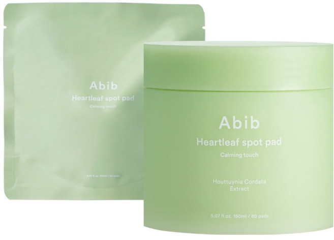 아비브 어성초 카밍 터치 스팟 패드 150ml x 80p + 리필 150ml x 80p 세트, 1세트, 80매입