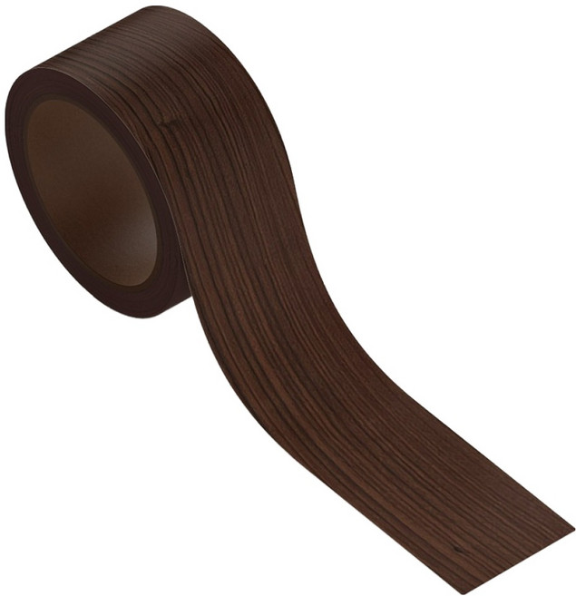 시트나라 무늬목 띠벽지 몰딩시트지, 우드 다크월넛
