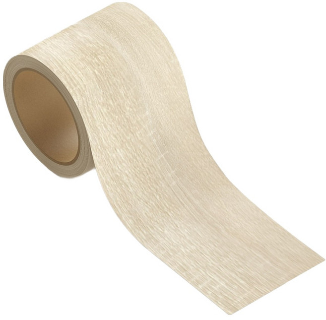 시트나라 무늬목 띠벽지 몰딩시트지, 우드 베이지