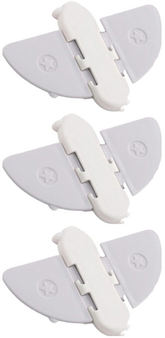 네츄럴파크 유아용 창문 안전 잠금장치, 3개