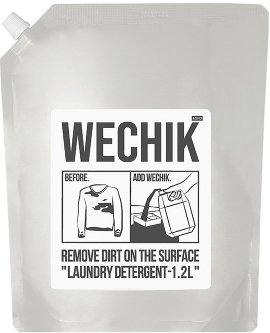 위칙 파워 효소 액체 세탁세제 리필, 1.2L, 1개