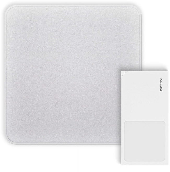 뉴클 NANO TEXTURE 스크린 광택용 극세사 원단 천, 그레이, 1개