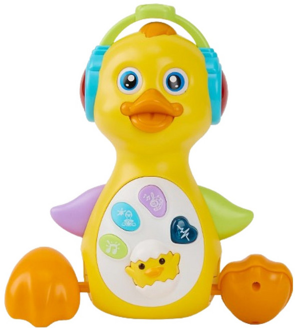 캐스비 플레이 터미타임움직이는오리 완구, 혼합색상, 1개
