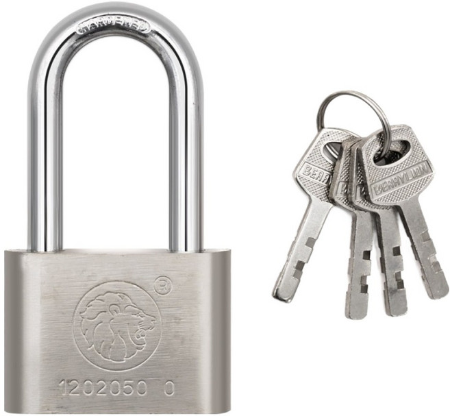 베리라이온 Coms 자물쇠 60mm + 열쇠 4p 세트 TB175, 1세트