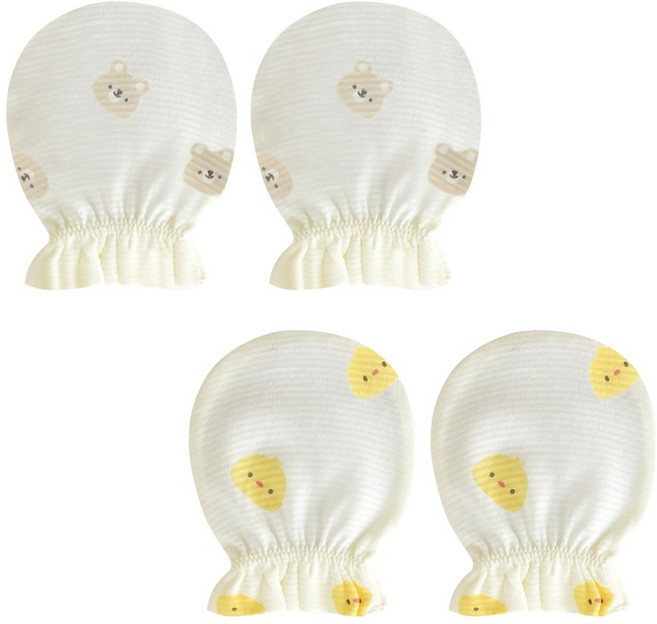 베이비앤아이 신생아용 소프트 여름 손싸개 2종 세트