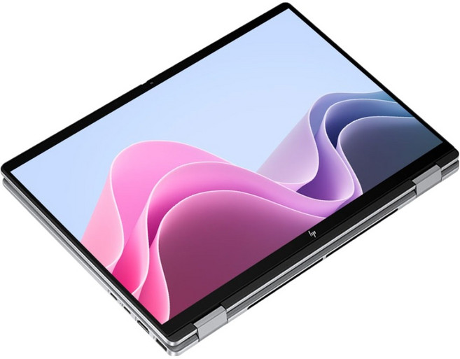 HP 2025 옴니북 X 플립 14 코어Ultra5, Meteor Silver, 512GB, 16GB, WIN11 Home, 14-fm0062TU