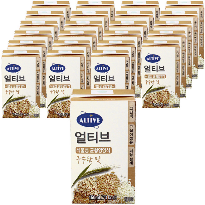 얼티브 균형영양식 구수한맛, 24개, 150ml