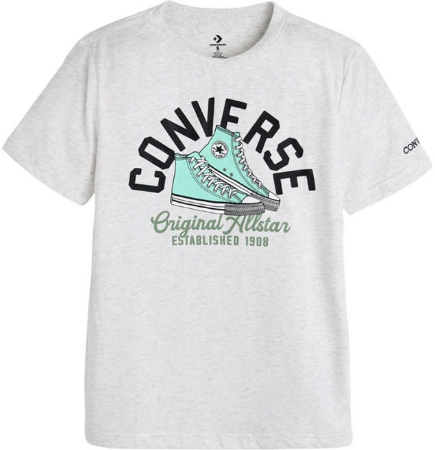 CONVERSE 匡威 兒童復古混搭T恤