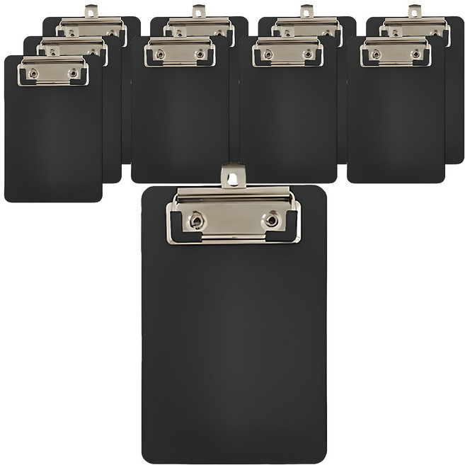 굿굿샵 A6 빌지판, 블랙, 10개